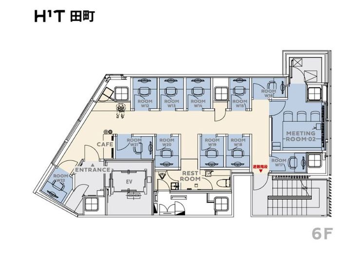 ROOM W 12(6階) - H¹T田町
