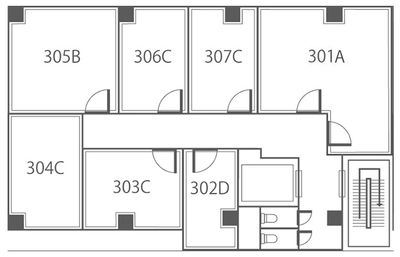 サウンドスタジオM 小岩 302stの間取り図