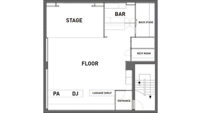 SUGAR CUBE 荻窪の間取り図