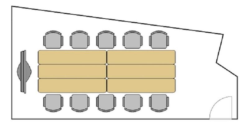 3号室 - ヴァリエンテフォーラム恵比寿　貸会議室