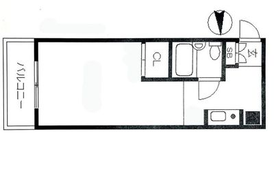 ベストスタジオ中野 地域最安値！中野駅北口3分ヨガ＆ダンス『ベストスタジオ中野』の間取り図