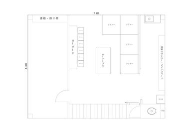 O.P.roomの間取り図