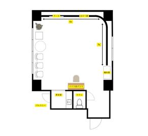 間取り図 - 【スタジオエデン】STUDIO EDEN 新宿御苑前の間取り図