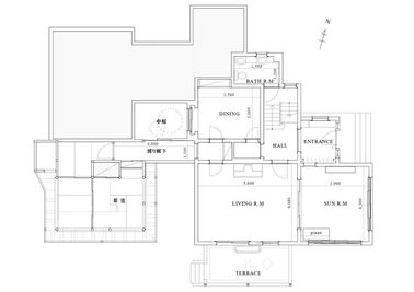 1階平面図（全部屋撮影可能） - YOSHIDATEI (吉田悦蔵邸) 1913年築の洋館ハウススタジオの間取り図