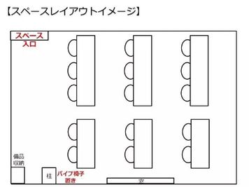 ふれあい貸し会議室 新宿豊栄の間取り図