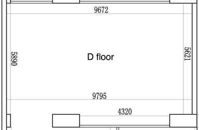 2Fフロア含む、全4室。 - HEAVEN SPACE 大久保 HEAVEN SPACE STUDIO room Dの間取り図