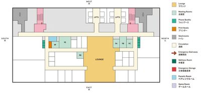 WeWork 丸の内北口 WeWork 丸の内北口　9E（限定公開）の間取り図