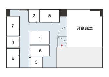 【ビズボ赤坂見附駅前】 ビズボ赤坂見附駅前No.3の間取り図