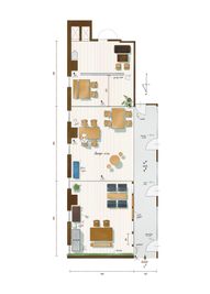 teniteo シェアオフィス【2名様用】の間取り図