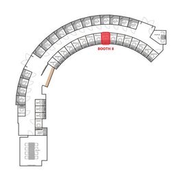 【BOOTH8 】はこちらです。 - PERSONAL SUITE 新橋 ＜BOOTH8＞半個室空間※音漏れ対策中※の間取り図