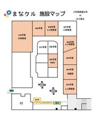 まなクル矢切 小研修室の間取り図