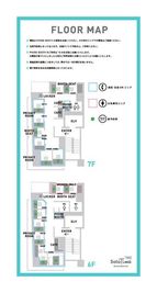 SoloTime 武蔵小杉東急南口 6階 ROOM KK02（1名用完全個室）の間取り図