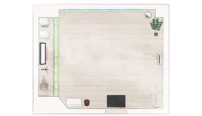 間取り - レンタルスタジオPalette 元町中華街店 レンタルスタジオPalette元町中華街店の間取り図