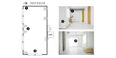 レンタルスペース「MONAMIE -モナミ- 」 レンタルスペース MONAMIE -モナミ-の間取り図