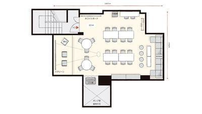 間取り図 - Aivicスペース元町中華街の間取り図