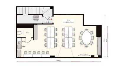 間取り図 - Aivicスペース秋葉原の間取り図
