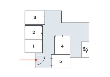 【ビズボ新宿三丁目駅前2nd】 ビズボ新宿三丁目駅前2nd No.4の間取り図