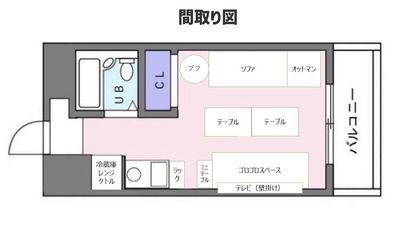 VOICE池袋の間取り図