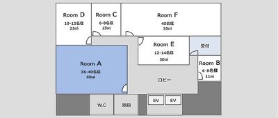 フロアー図面 - Esta青山 撮影専用ページ　RoomAの間取り図