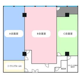 スタンダード会議室　大阪梅田店 A会議室の間取り図