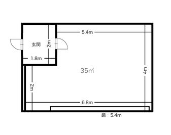 スタジオエリース レンタルスタジオエリースの間取り図