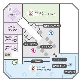 フロアー - ステラコート　神戸三宮 ステラカンファレンスルームの間取り図