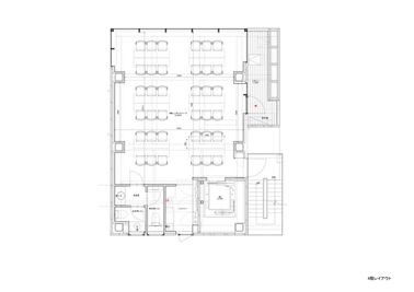 麻布十番ハルモニアビル 4階　Space HARMONIA（Room B）の間取り図