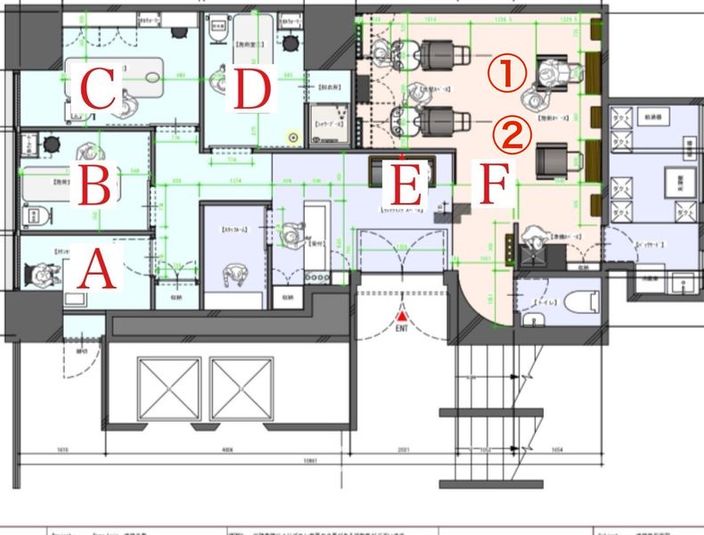 シェアサロン（美容師向け）Fー② - Dupehair＆more