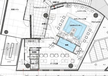 BAR DUNBARの間取り図