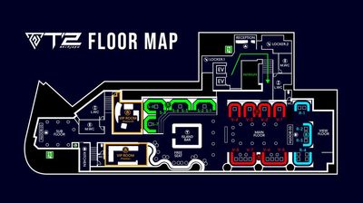 T2 SHINJUKU（ティーツーシンジュク）東京都新宿 T2 SHINJUKU 新宿の間取り図