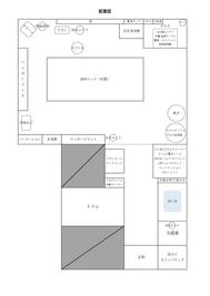 配置図－使用後は原状回復をお願いします。 - レンタルサロン灯-tomori-の間取り図