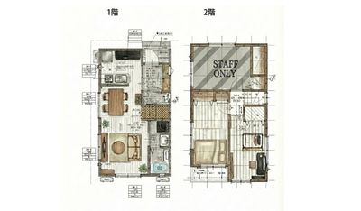 807_The Confidence House上板橋 ハウススタジオの間取り図