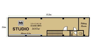 ミライスタジオ日本橋小網町 ミライスタジオ＜日本橋小網町＞_なりたい自分になる。の間取り図