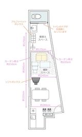 セルフ撮影スタジオ🤍Whityの間取り図