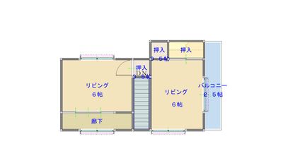 2F - 柏の葉オークリーフの間取り図