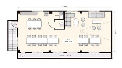 間取り図 - Aivicスペース池袋南口1号店の間取り図