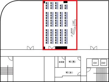 カーニープレイス4F　間取り図 - SMG/本町・カーニープレイス 4階の間取り図