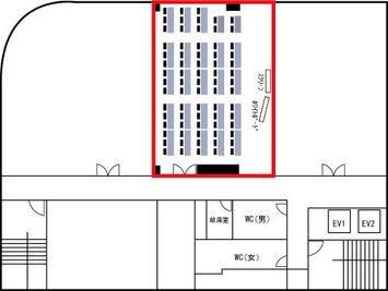 カーニープレイス4F　間取り図 - SMG/本町・カーニープレイス ＳＭＧ貸し会議室/カーニープレイス本町ビルの間取り図