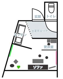レピーロ小岩 自然光あふれる多目的スペース レピーロ小岩の間取り図