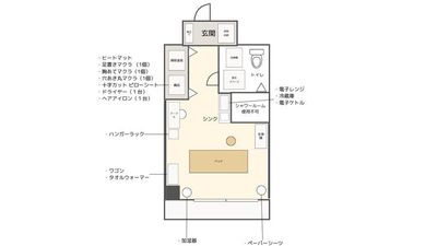 間取り図 - レンタルサロン moka 藤沢 New 藤沢駅徒歩3分！ レンタルサロン moka  2号店の間取り図