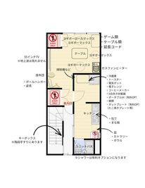 CASA SECRETA　桜木町 カーサ・セクレタ 桜木町の間取り図