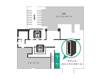 QUICK solo 浜松町スクエア No.1の間取り図