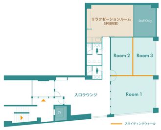 ROOM1 - 平成エンタープライズ　HEGビル Room1　の間取り図