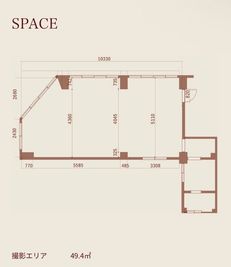 カメイビル studio NITTÖ.の間取り図