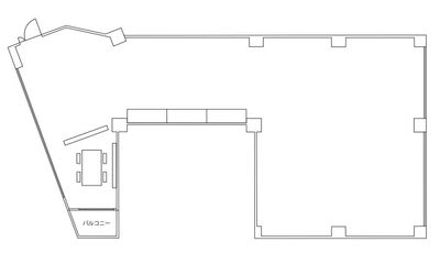 田町貸会議室の間取り図