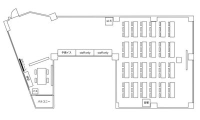 田町貸会議室の間取り図