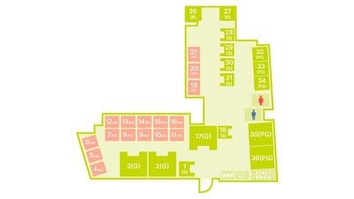 FEEEP新宿東口（新宿三丁目）店 FEEEP新宿東口店｜高級ワークチェア席の間取り図