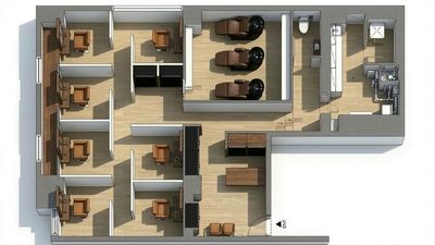 ROOMY share salon 【横浜中区｜半個室/面貸しスタイリスト募集】◎1日6,000円～の間取り図