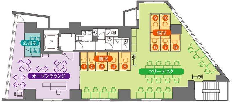 4名会議室 - 赤坂アントレサロン