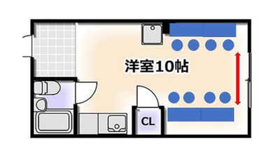 《VILLENT難波》 《VILLENT難波２０１》の間取り図